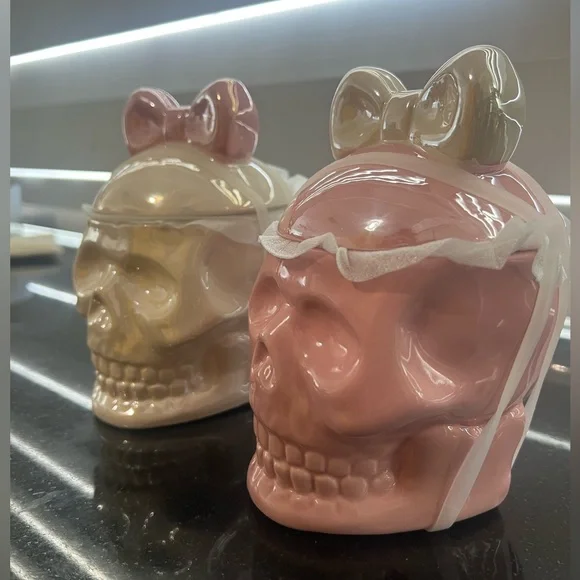 Ceramic skull jar - Picture 5 of 6